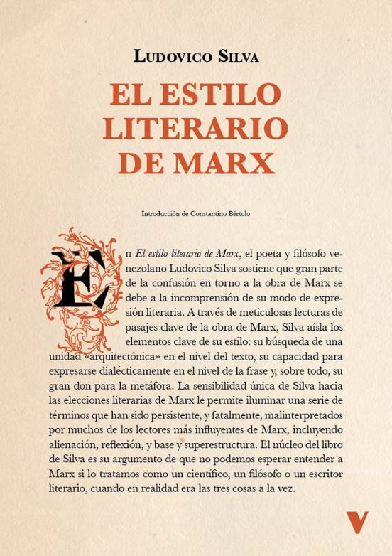 El Estilo Literario De Marx