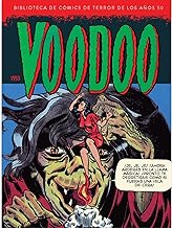 Voodoo Biblioteca De Comics De Terror De Los Años 50 Volumen 11
