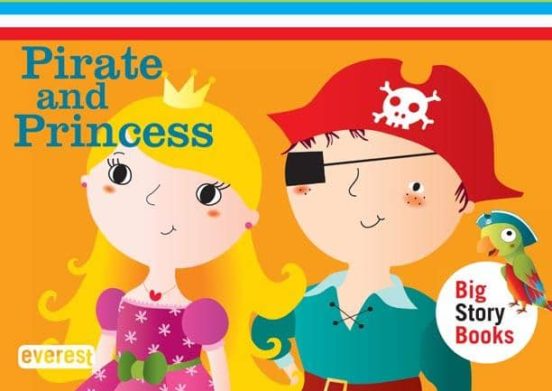 Inglés Pirate And Princess Big Story Books Maletín Cuentos 3 4 5 Años