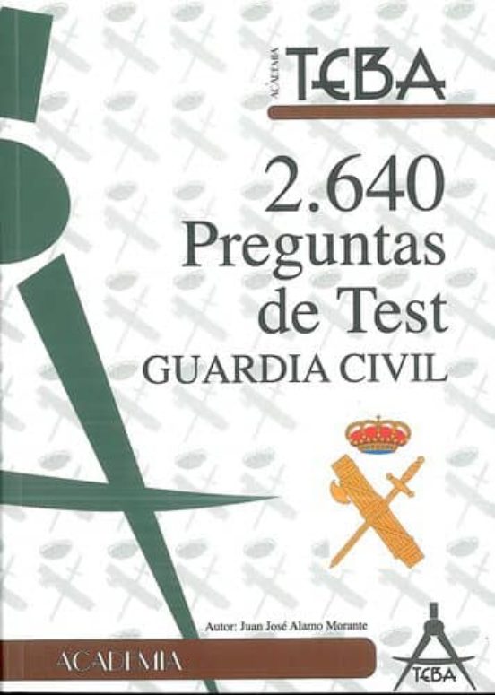2.640 Preguntas De Test Guarcia Civil