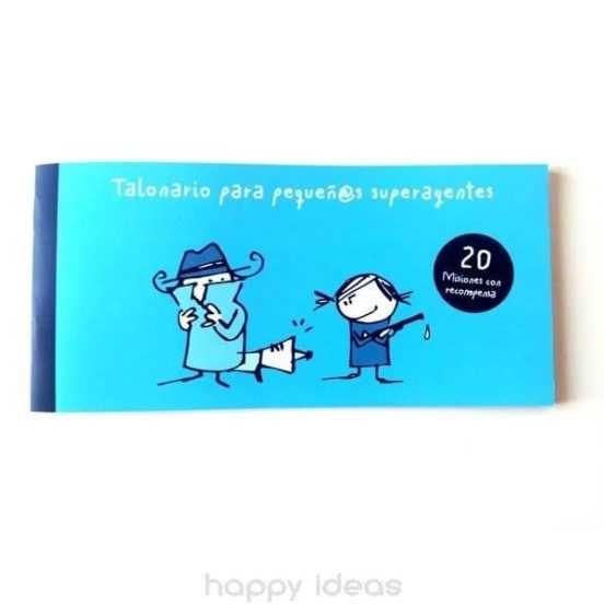 Talonario Para Pequeños Superagentes