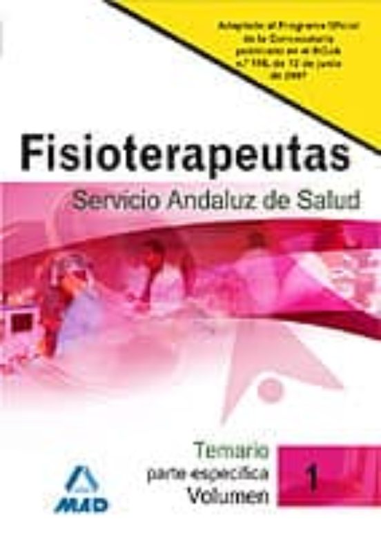 Fisioterapeutas Del Servicio Andaluz De Salud. Temario Parte Espe Cidi