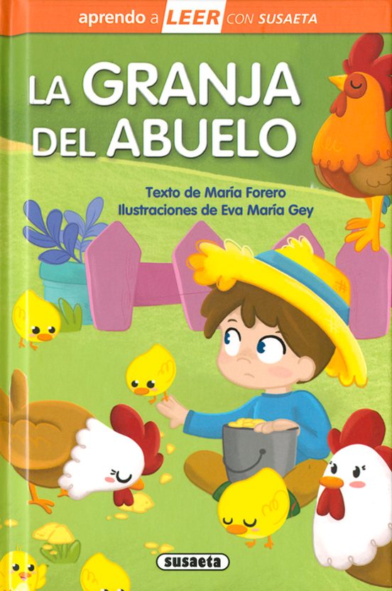 La Granja Del Abuelo Aprendo A Leer 4-6 Años Mayusculas Con Alguna Let