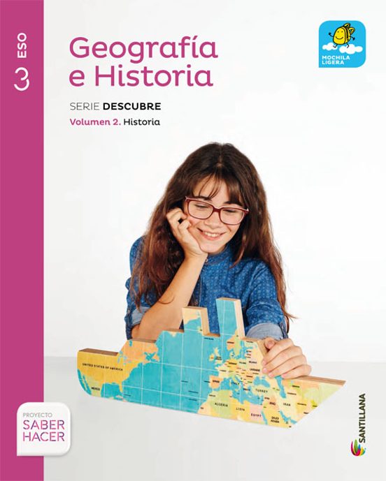 Geografia E Historia 3º Eso Mochila Ligera Volumenes Ed 2015