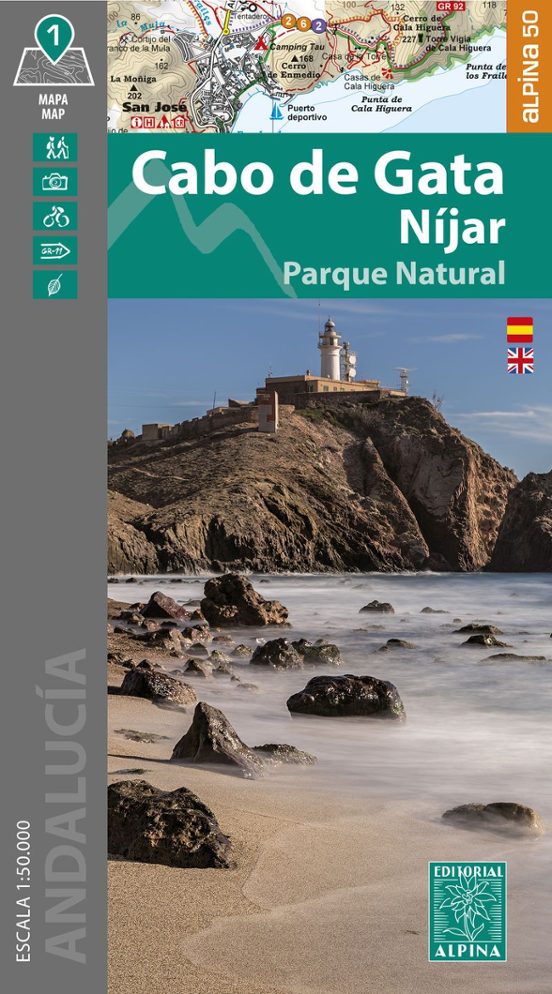 Cabo De Gata Mapa 1:500000
