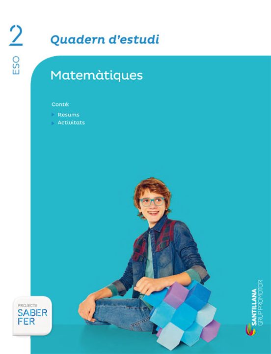Matemàtiques. Quadern Destudi 2º Secundaria Catala Ed 2015