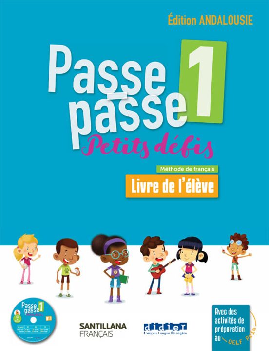 Passe Passe-petits Defis 1 Eleve+cd Andalucía