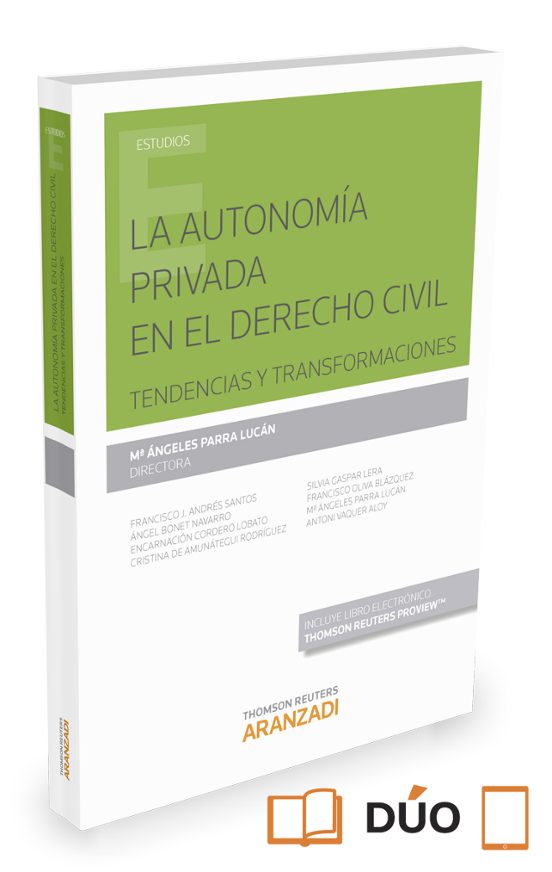 La Autonimia Privada en el Derecho Civil