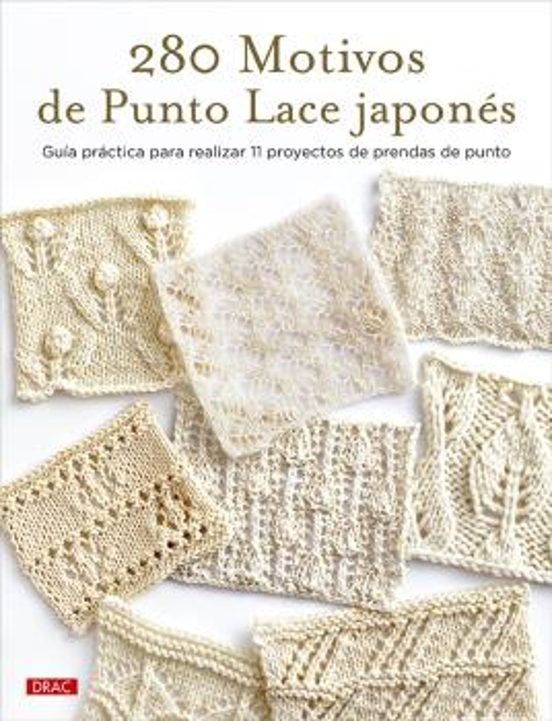 280 Motivos De Punto Lace Japonés