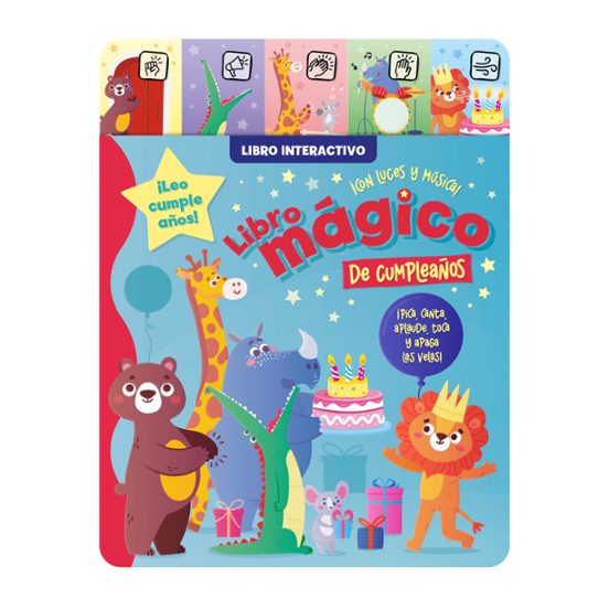 Libro mágico de cumpleaños