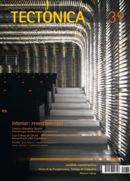 Tectonica Nº 39. Interior: Revestimientos