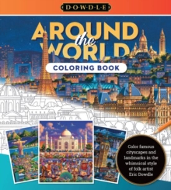 Eric Dowdle Coloring Book: Around The World
