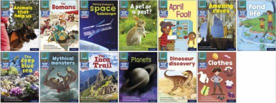 NEW Read Write Inc - Phonics Set 7 Grey Non-fiction Book Bag Books pack of 13