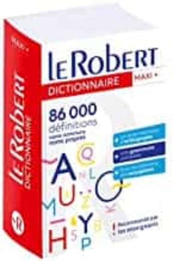 Le Robert Maxi Plus Langue Francaise_nvt