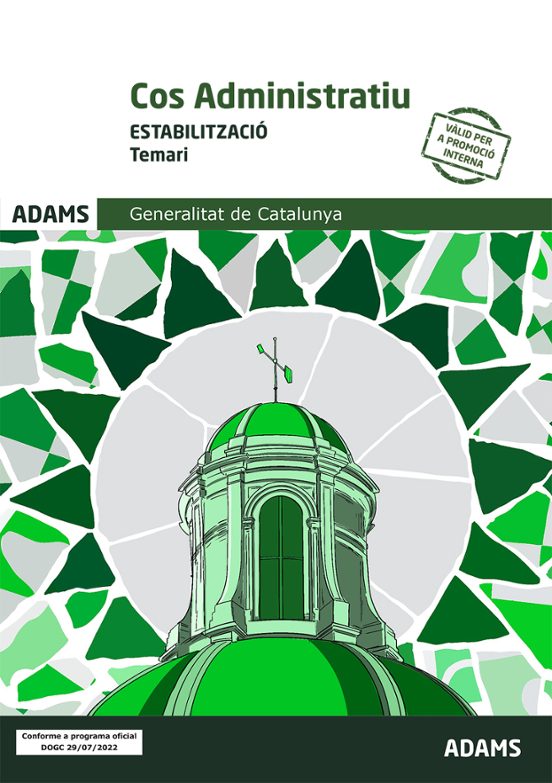 Temari Cos Administratiu Generalitat De Catalunya