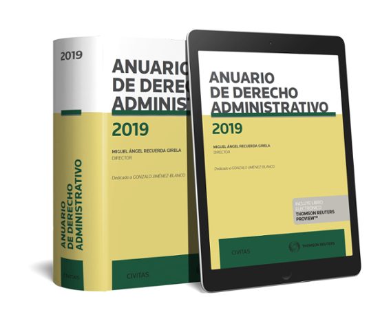 Anuario De Derecho Administrativo 2019