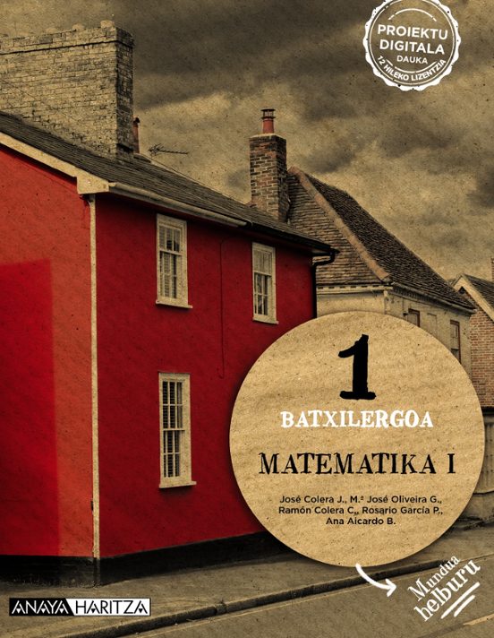 Matematika I 1º Bachillerato Pais Vasco