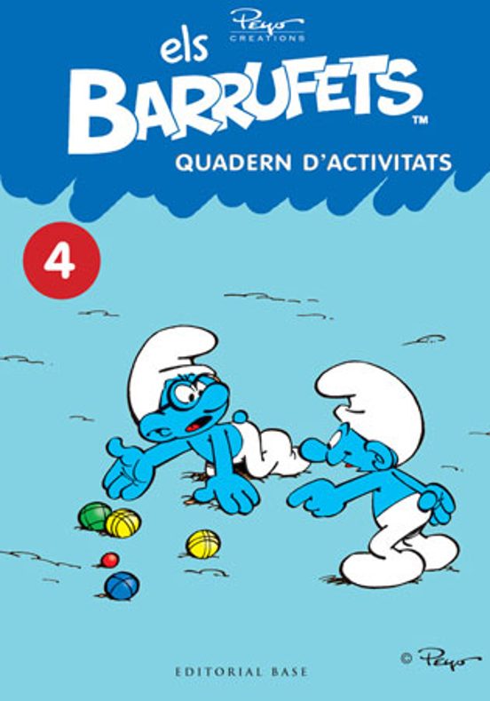 Els Barrufets: Quadern D Activitats 4