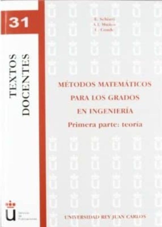 Metodos Matematicos Para Los Grados En Ingenieria