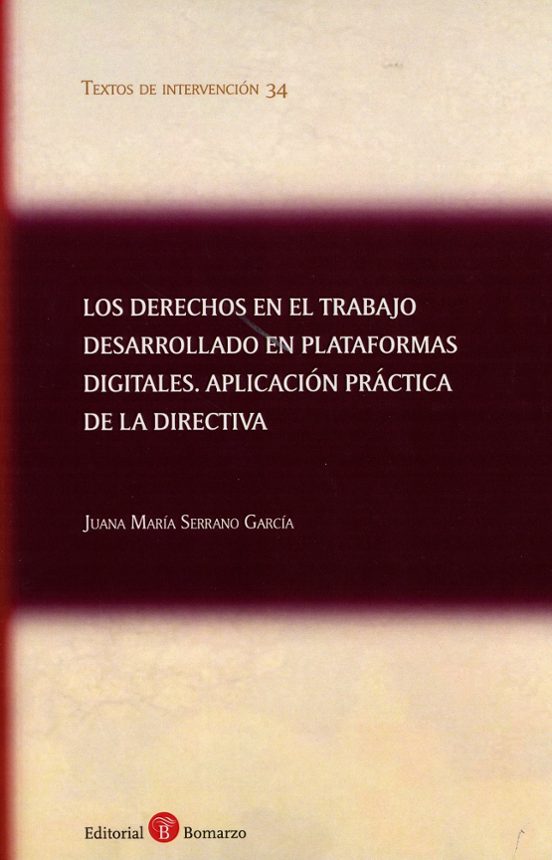 Derechos En El Trabajo Desarrollado En Plataformas Digitales Aplicacio
