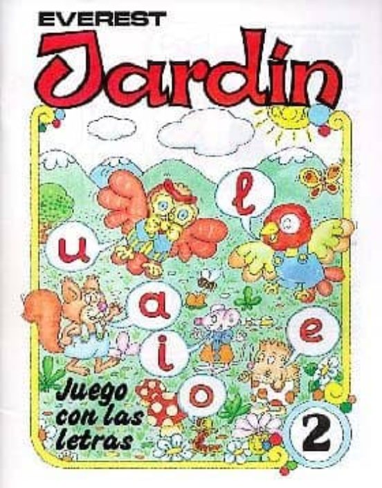 Jardin: Juego Con Las Letras. Cuaderno 2