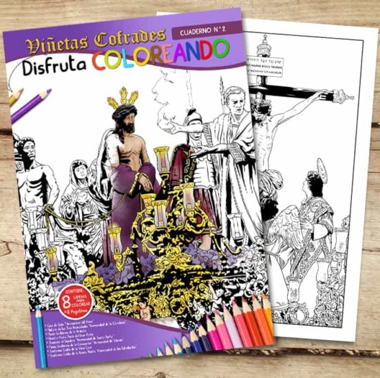 Disfruta Coloreando Viñetas Cofrades 2