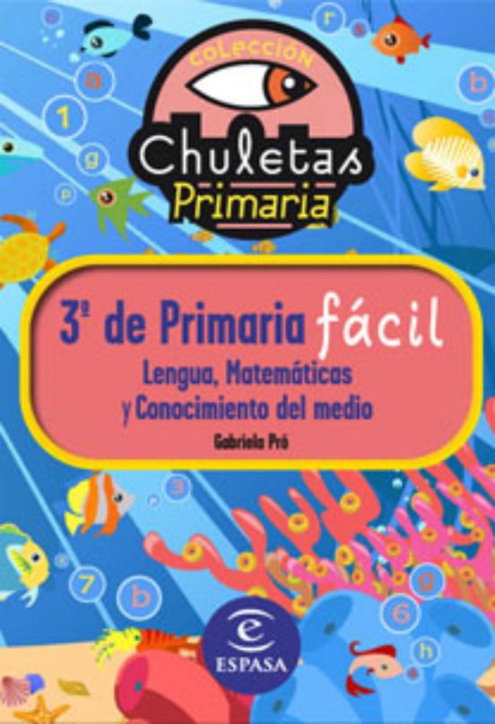 Chuletas para 3º de Primaria Facil: Lengua Matematicas y Conocim Iento