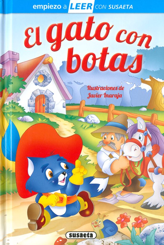 El Gato Con Botas Empiezo A Leer 6-7 Años Letra Ligada