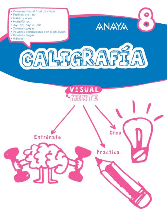 Caligrafía 8. 4º Educacion Primaria