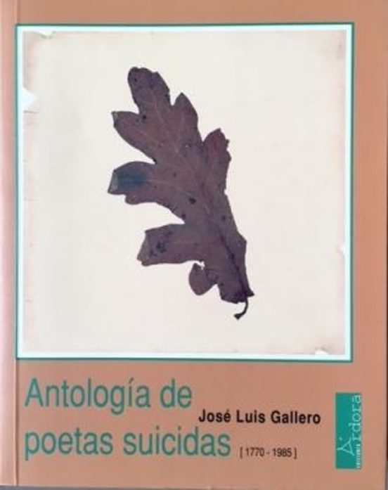 Antología de poetas suicidas