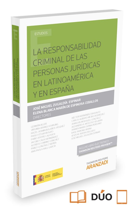 La Responsabilidad Criminal De Las Personas Jurídicas En Latinoam Éric