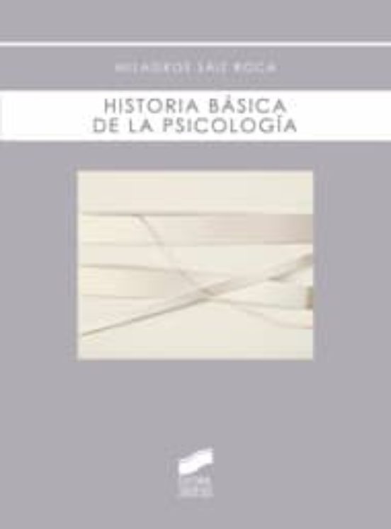 Historia básica de la psicología