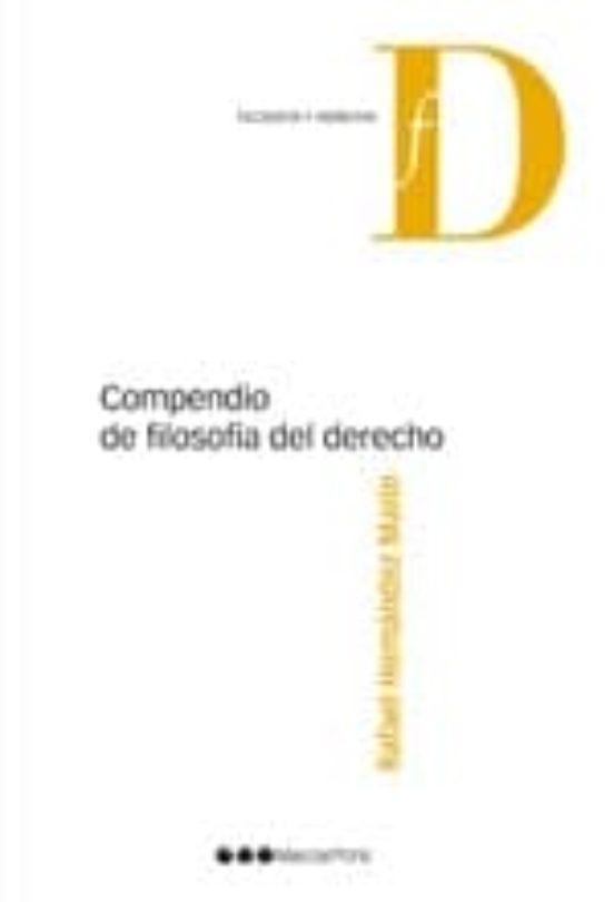 Compendio De Filosofía Del Derecho