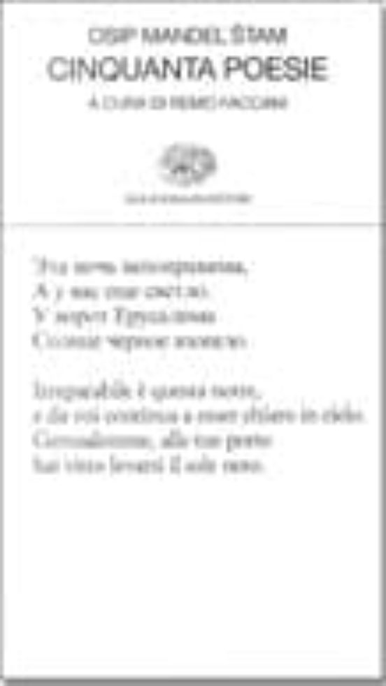 Cinquanta Poesie
