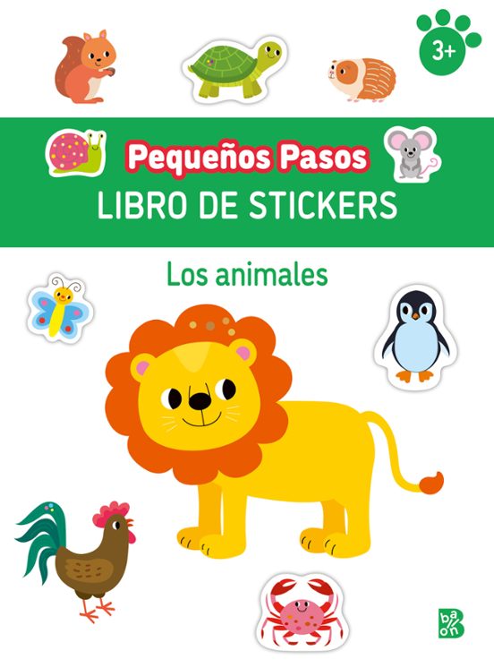 Pequeños Pasos Libro De Stickers. Los Animales