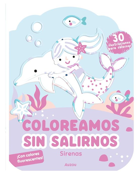 Coloreamos Sin Salirnos. Sirenas