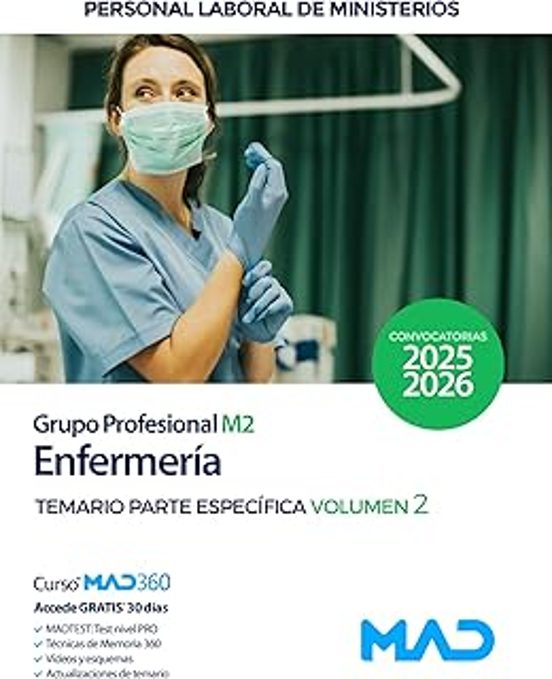 Enfermería . Ministerios. Temario Parte Esp Ecíf