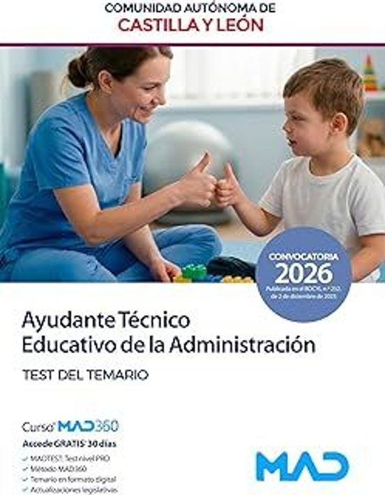 Ayudante Técnico Educativo De La Comunidad Autónoma De Castilla Y León