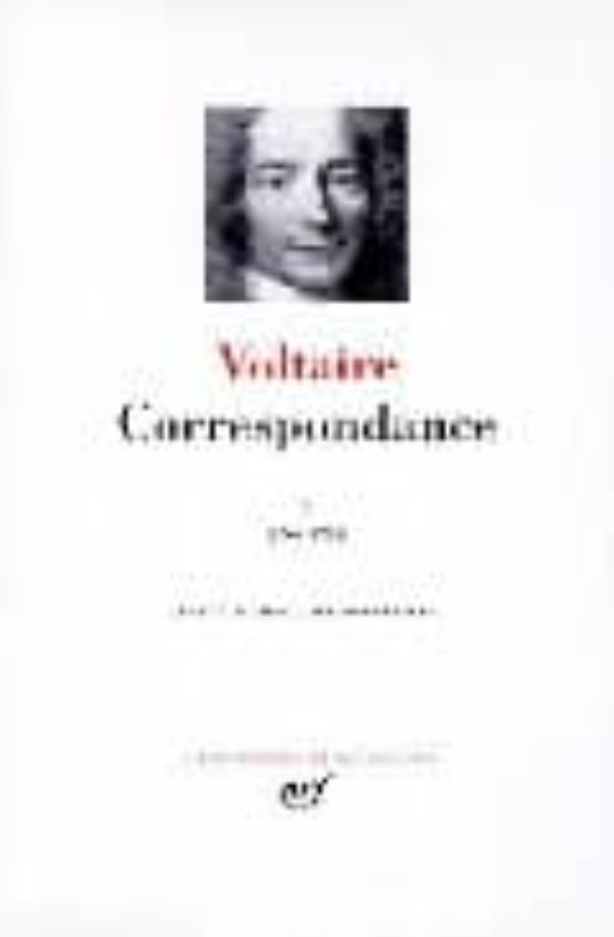 Correspondance I: Decembre 1704 - Decembre 1738