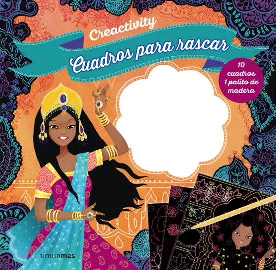 Creactivity. Cuadros Para Rascar. Princesas Del Mundo
