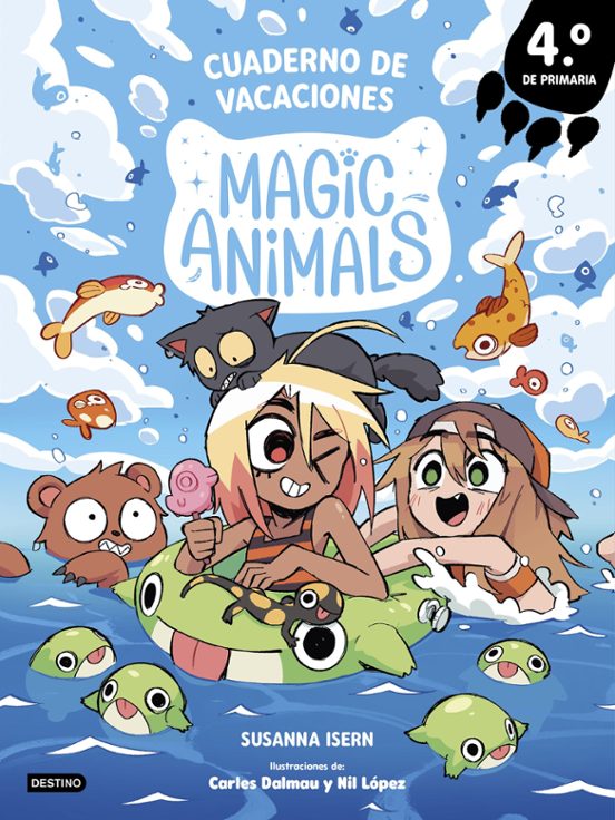Magic Animals. Cuaderno De Vacaciones. 4º De Primaria