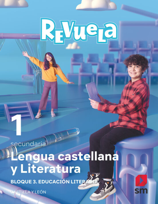 Lengua Castellana 1º ESO Proyecto Revuela Castilla y León Ed 2022 Mec
