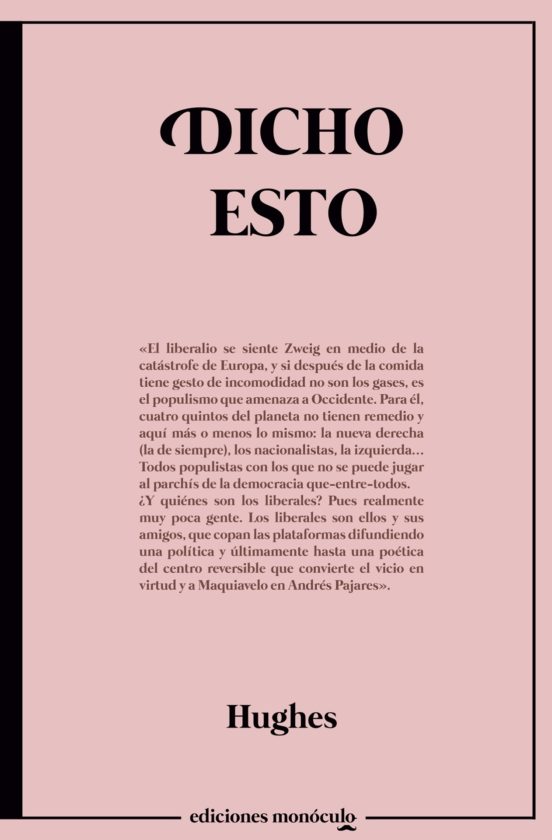 Dicho Esto