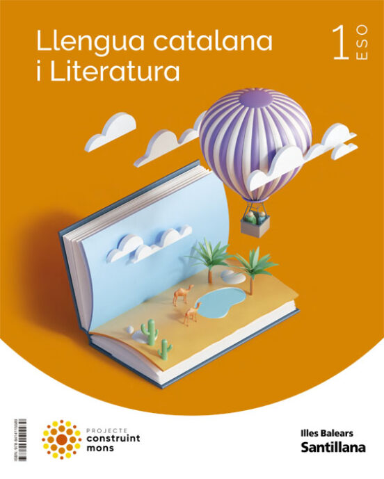 Llengua Catalana Y Literatura 1º Eso Construim Mons Illes Baleas Ed 20