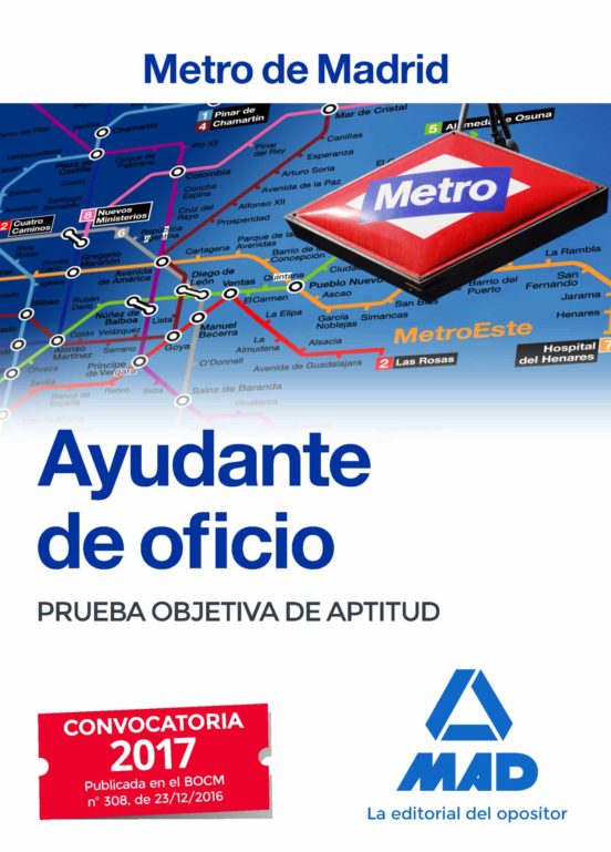 Ayudante De Oficio Metro De Madrid Prueba Objetiva De Aptitud