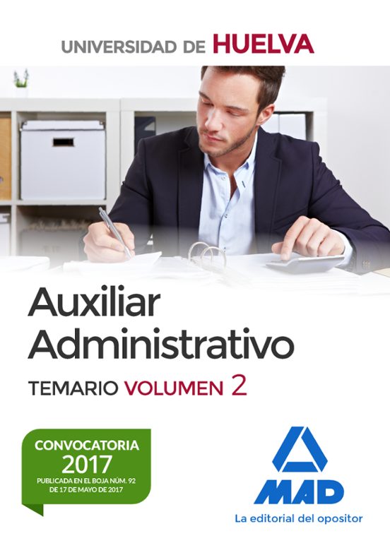 Auxiliar Administrativo De La Universidad De Huelva. Temario
