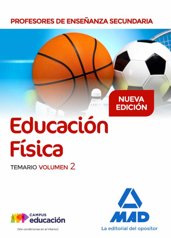 Profesores De Enseñanza Secundaria Educacion Fisicas: Temario
