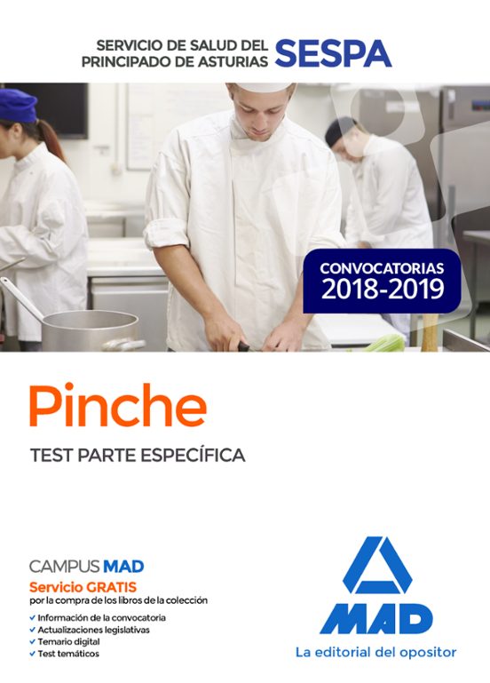 Pinche Del Servicio De Salud Del Principado De Asturias . Test Parte Específica
