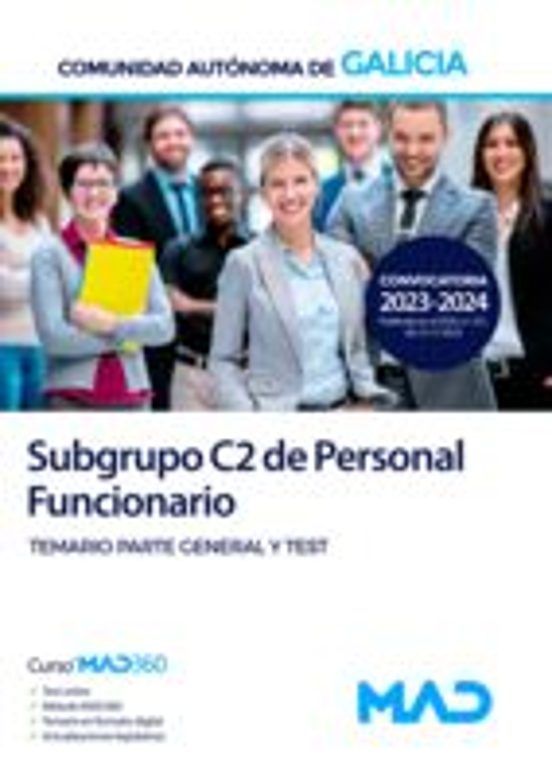 Subgrupo C2 Personal Funcionario De La Comunidad Autonoma De Galicia