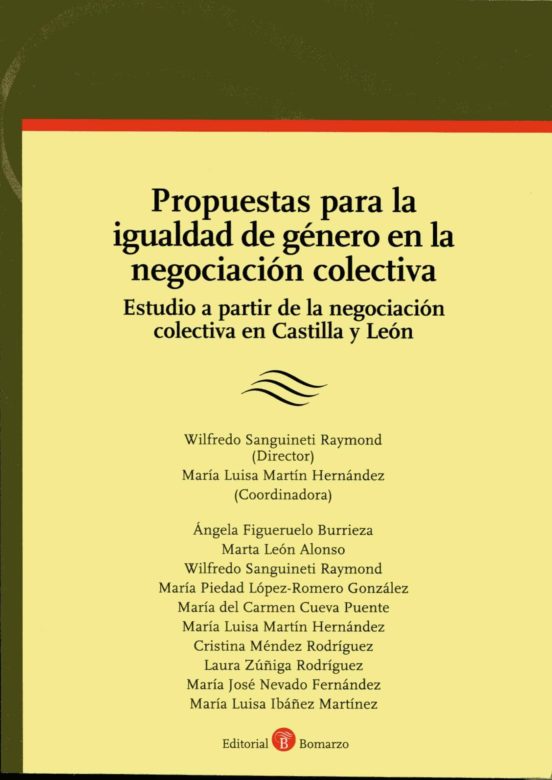 Propuestas Para La Igualdad De Genero En La Negociacion Colectiva